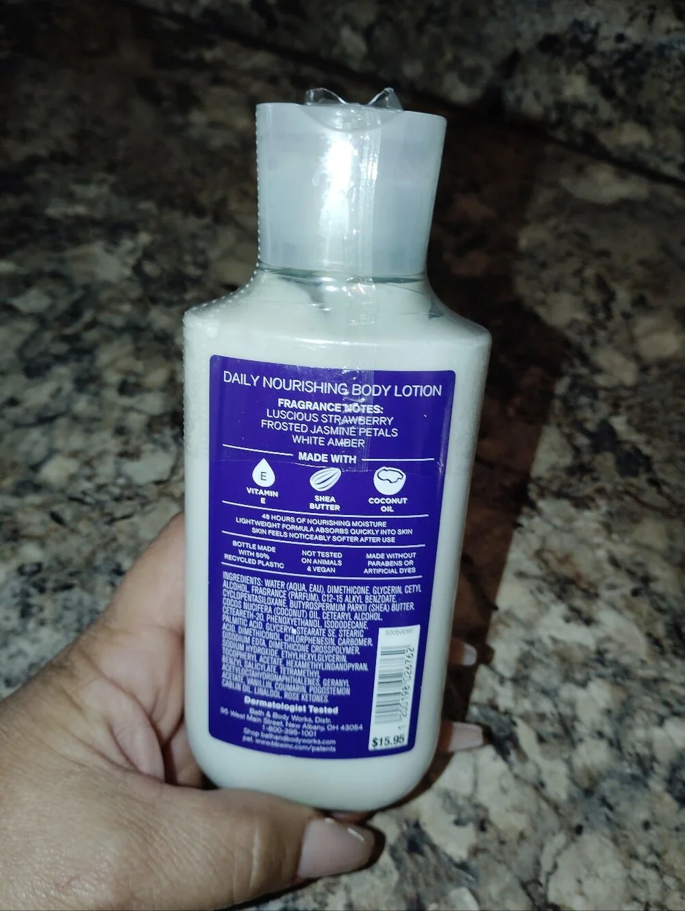 Bath & Body Works Secret Wonderland Body Lotion - Purple & White New Sealed